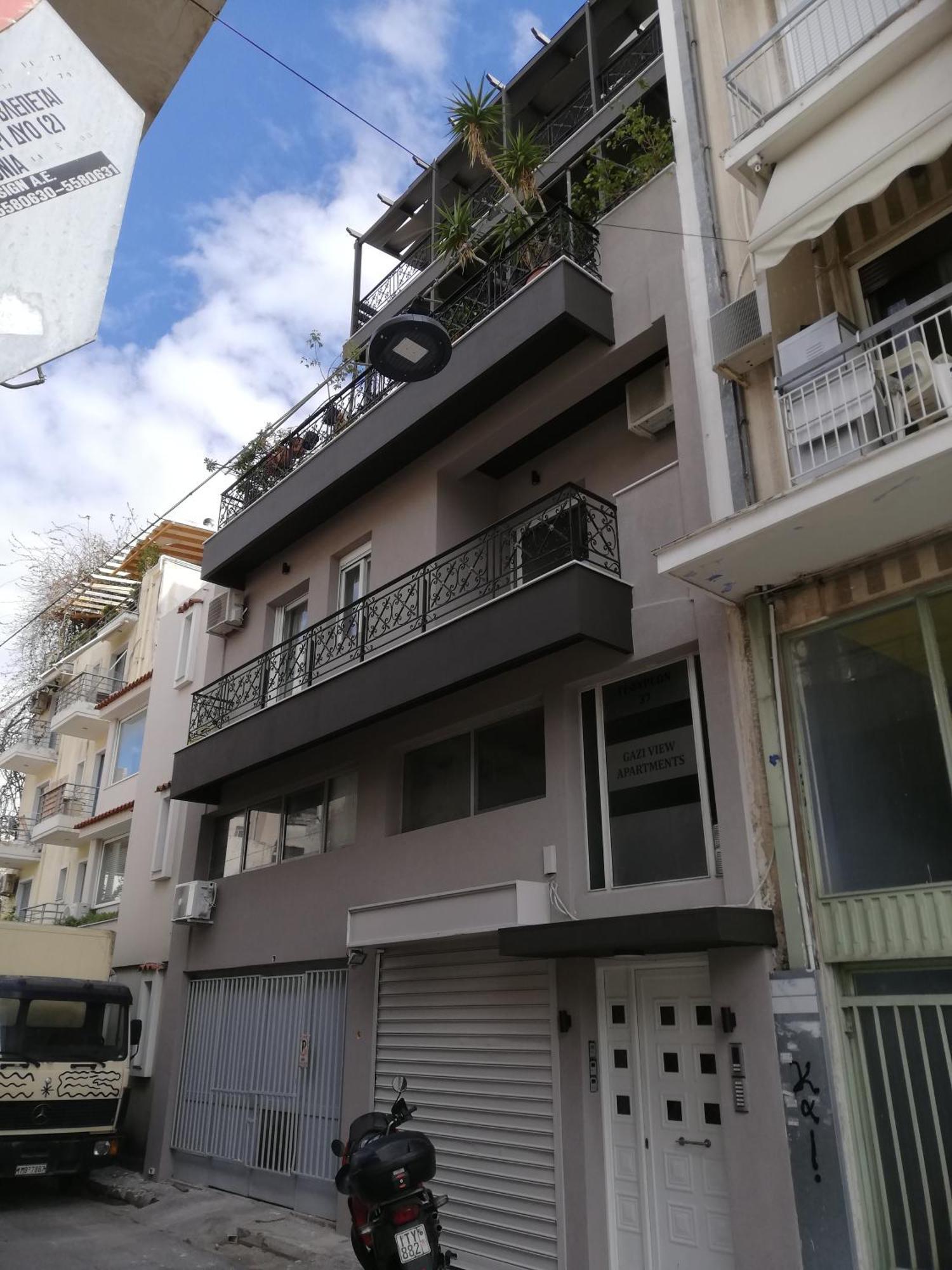 Gazi View Apartments #1 Atina Dış mekan fotoğraf